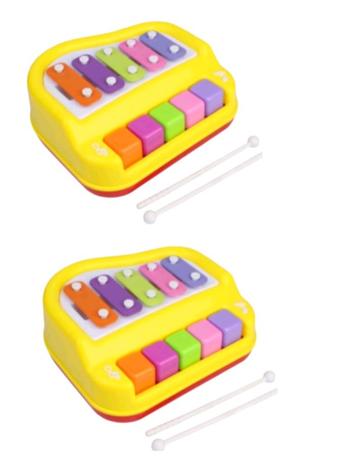 Manos Xylophone with 2 Stick Toy for Kids Pack of 2 - Image 1